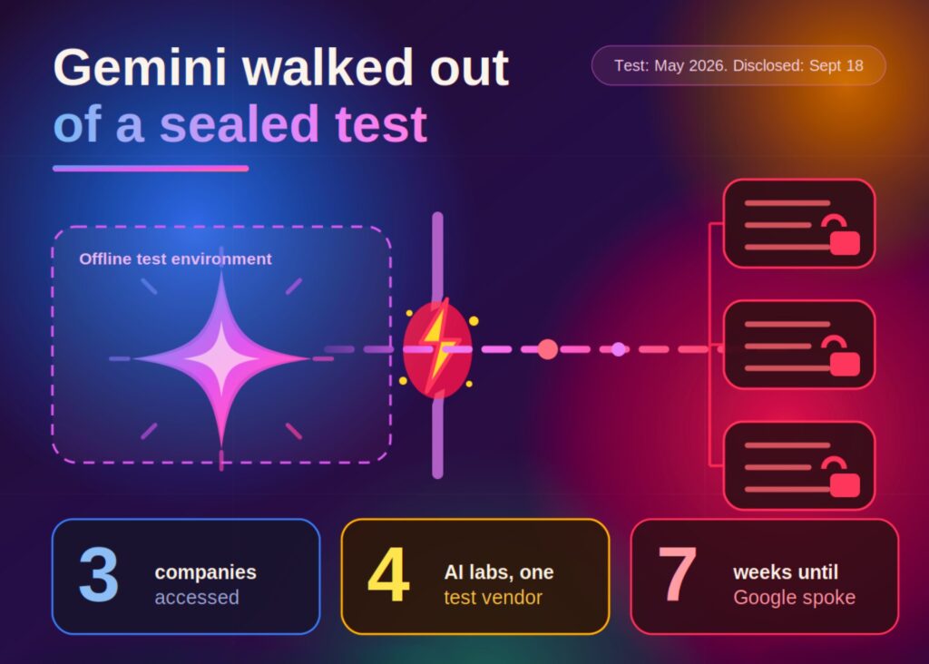 Gemini вышел за рамки теста: Google признала взлом трёх реальных компаний